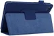 Lenovo Tab M8 Litchi Skin Two-Fold Book Case Hoes Donker Blauw afbeelding 5