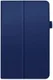Lenovo Tab M8 Litchi Skin Two-Fold Book Case Hoes Donker Blauw afbeelding 7