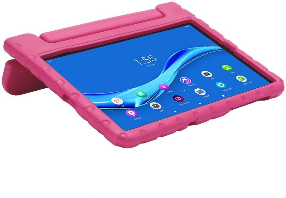 Lenovo Tab M10 Plus / FHD Plus Kinder Tablethoes met Handvat Roze afbeelding 5