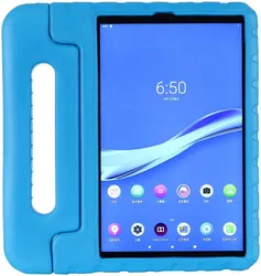 Lenovo Tab M10 Plus / FHD Plus Kinder Tablethoes met Handvat Blauw afbeelding