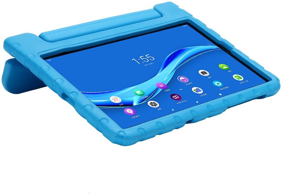 Lenovo Tab M10 Plus / FHD Plus Kinder Tablethoes met Handvat Blauw afbeelding 9