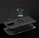 Xiaomi Redmi Note 9S / Note 9 Pro Hoesje met Ring Kickstand Blauw afbeelding 3