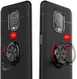 Xiaomi Redmi Note 9S / Note 9 Pro Hoesje met Ring Kickstand Blauw afbeelding 4