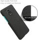 Xiaomi Redmi Note 9S / Note 9 Pro Stoffen Hoesje Back Cover Zwart afbeelding 4