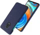 Xiaomi Redmi Note 9S / Note 9 Pro Stoffen Hoesje Back Cover Blauw afbeelding 2