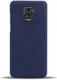 Xiaomi Redmi Note 9S / Note 9 Pro Stoffen Hoesje Back Cover Blauw afbeelding 3