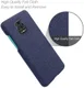 Xiaomi Redmi Note 9S / Note 9 Pro Stoffen Hoesje Back Cover Blauw afbeelding 4