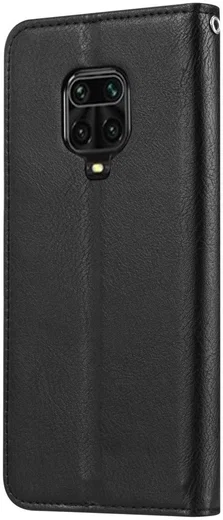 Xiaomi Redmi Note 9S / Note 9 Pro Hoesje Portemonnee Book Case Zwart afbeelding 2