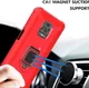 Xiaomi Redmi Note 9S / Note 9 Pro Hybride Hoesje Met Kickstand Rood afbeelding 6