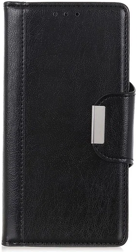 Xiaomi Redmi Note 9S / Note 9 Pro Portemonnee Hoesje Kunstleer Zwart afbeelding 6