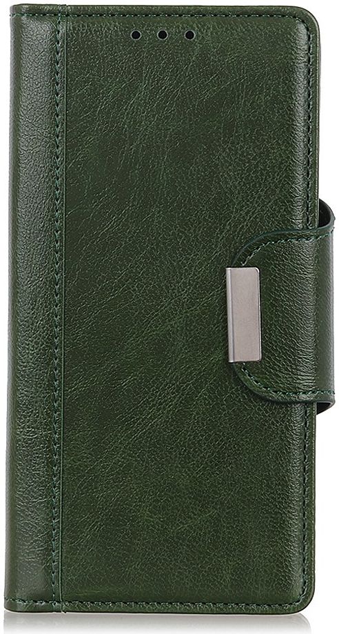 Xiaomi Redmi Note 9 Portemonnee Hoesje Kunstleer Groen afbeelding 6