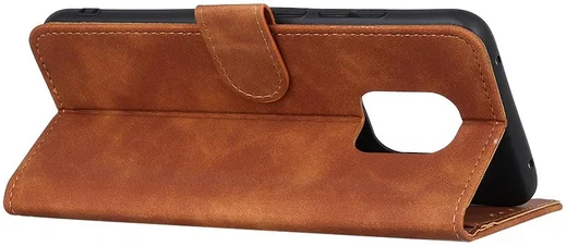 Xiaomi Redmi Note 9S / Note 9 Pro Hoesje Vintage Wallet Bruin afbeelding 7