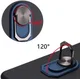 Xiaomi Redmi Note 9S / Note 9 Pro Hoesje met Kickstand Ring Blauw afbeelding 2