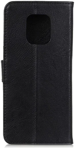 Xiaomi Redmi Note 9S / Note 9 Pro Hoesje Vintage Portemonnee Zwart afbeelding 5
