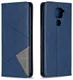 Xiaomi Redmi Note 9 Hoesje Geometrie Portemonnee Blauw afbeelding 4