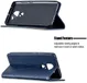 Xiaomi Redmi Note 9 Hoesje Geometrie Portemonnee Blauw afbeelding 5