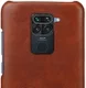 Xiaomi Redmi Note 9 Hoesje Crazy Horse Lederen Coating Bruin afbeelding 3