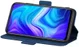 Xiaomi Redmi Note 9 Vintage Book Case Hoesje Blauw afbeelding 7
