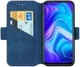 Xiaomi Redmi Note 9 Vintage Book Case Hoesje Blauw afbeelding 9