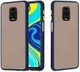 Xiaomi Redmi Note 9S / Note 9 Pro Hoesje met Shock Proof Bumper Blauw afbeelding 8