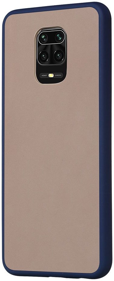 Xiaomi Redmi Note 9S / Note 9 Pro Hoesje met Shock Proof Bumper Blauw afbeelding 9