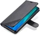 AZNS Xiaomi Redmi 9 Portemonnee Stand Hoesje Zwart afbeelding 2