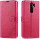 AZNS Xiaomi Redmi 9 Portemonnee Stand Hoesje Roze afbeelding 1