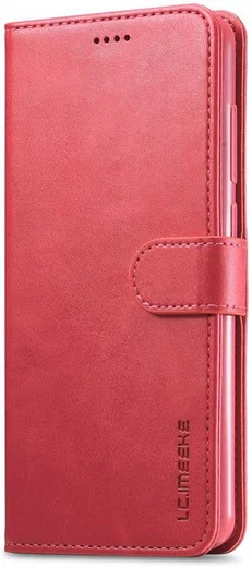 Xiaomi Redmi Note 9 Stand Portemonnee Bookcase Hoesje Roze afbeelding 1