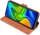 DG Ming Retro Portemonnee Xiaomi Redmi Note 9 Hoesje Bruin afbeelding 11