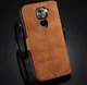 DG Ming Retro Portemonnee Xiaomi Redmi Note 9 Hoesje Bruin afbeelding 14