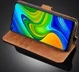 DG Ming Retro Portemonnee Xiaomi Redmi Note 9 Hoesje Bruin afbeelding 3