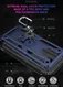 Xiaomi Redmi Note 9 Pro / Note 9S Hybride Hoesje Kickstand Ring Zwart afbeelding 5