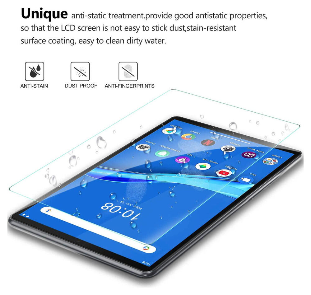 Lenovo Tab M10 (HD) Gen 1 Volledig Dekkende Screen Protector afbeelding 3