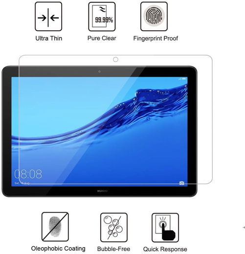 Huawei Mediapad T5 9H Tempered Glass Screen Protector afbeelding 2
