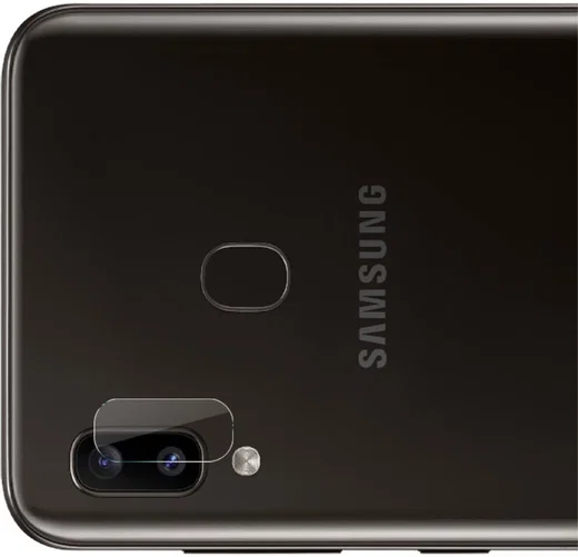 Samsung Galaxy A20e/A20 Tempered Glass Camera Lens Protector Duo Pack afbeelding 4