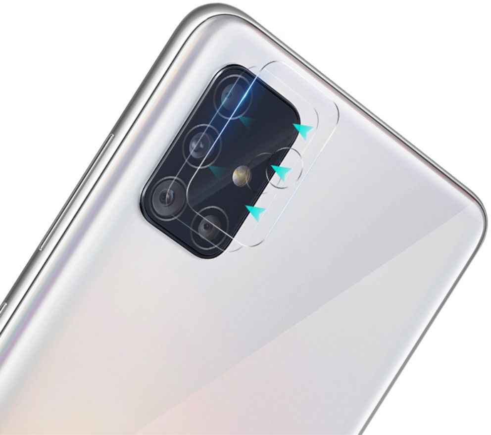 Samsung Galaxy A71 Tempered Glass Camera Lens Protector afbeelding 5