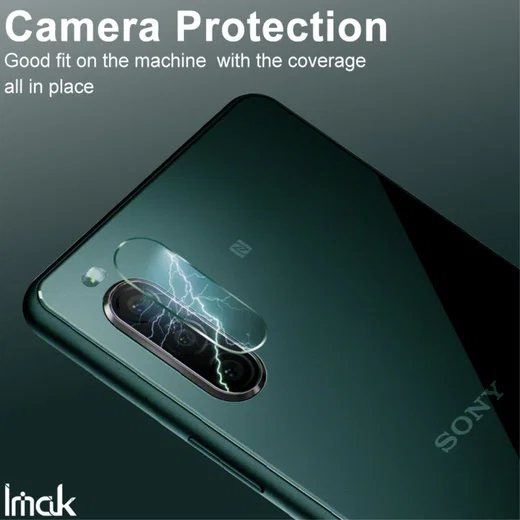 IMAK Sony Xperia 10 II Tempered Glass Camera Lens Protector Duo Pack afbeelding 9