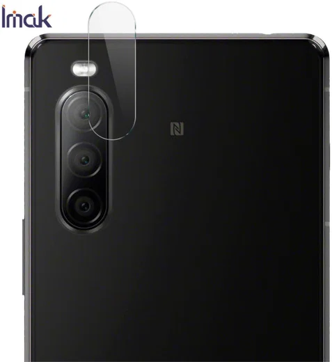 IMAK Sony Xperia 10 II Tempered Glass Camera Lens Protector Duo Pack afbeelding 3