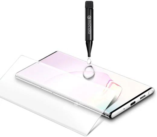 Samsung Galaxy Note 20 Ultra Curved Tempered Glass Full Screen 3D afbeelding 2