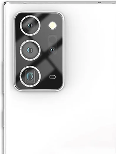 Samsung Galaxy Note 20 Ultra Tempered Glass Camera Lens Protector afbeelding 2