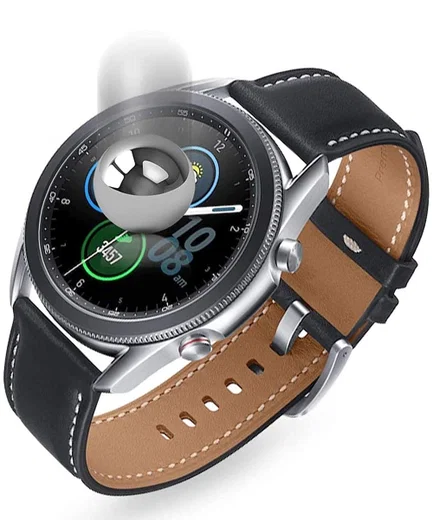 Samsung Galaxy Watch 3 41MM Screenprotector 3D Edge - Tempered Glass afbeelding 2