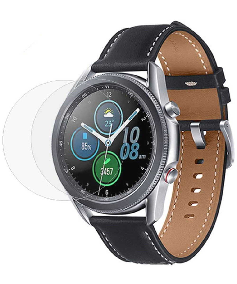 Samsung Galaxy Watch 3 45MM Screenprotector 3D - Tempered Glass (2-Pack) afbeelding 2
