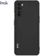 IMAK UC-1 Series OnePlus Nord Hoesje Matte TPU Zwart afbeelding 2
