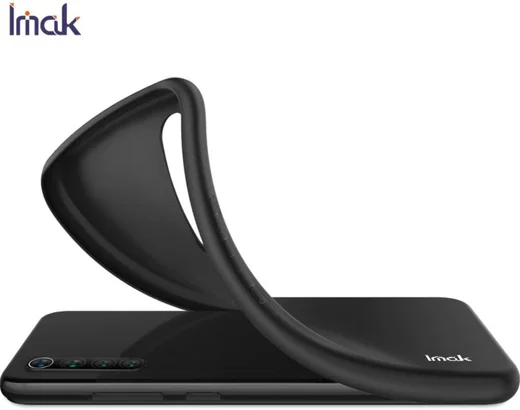 IMAK UC-1 Series OnePlus Nord Hoesje Matte TPU Zwart afbeelding 4