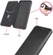 OnePlus Nord Carbon Fiber Portemonnee Hoesje Zwart afbeelding 12