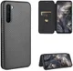 OnePlus Nord Carbon Fiber Portemonnee Hoesje Zwart afbeelding 2