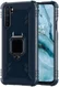 OnePlus Nord Hoesje met Ring Kickstand Blauw afbeelding 1