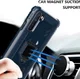 OnePlus Nord Hoesje met Ring Kickstand Blauw afbeelding 4