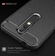 Nokia 4.2 Geborsteld TPU Hoesje Rood afbeelding 5