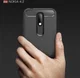 Nokia 4.2 Geborsteld TPU Hoesje Rood afbeelding 9